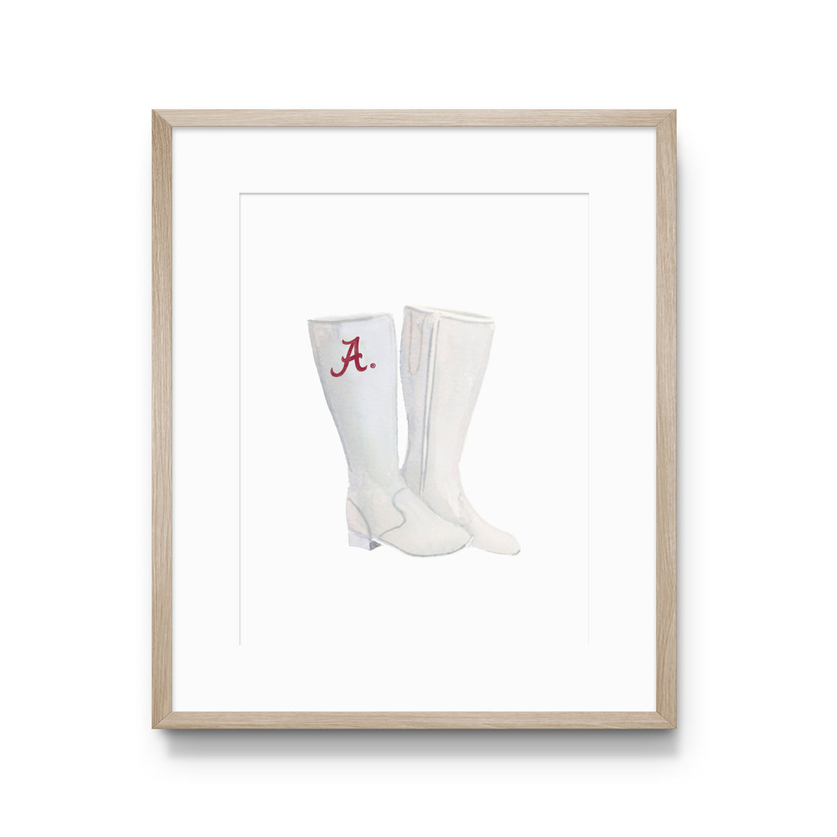 Crimsonette Majorette Boots Print