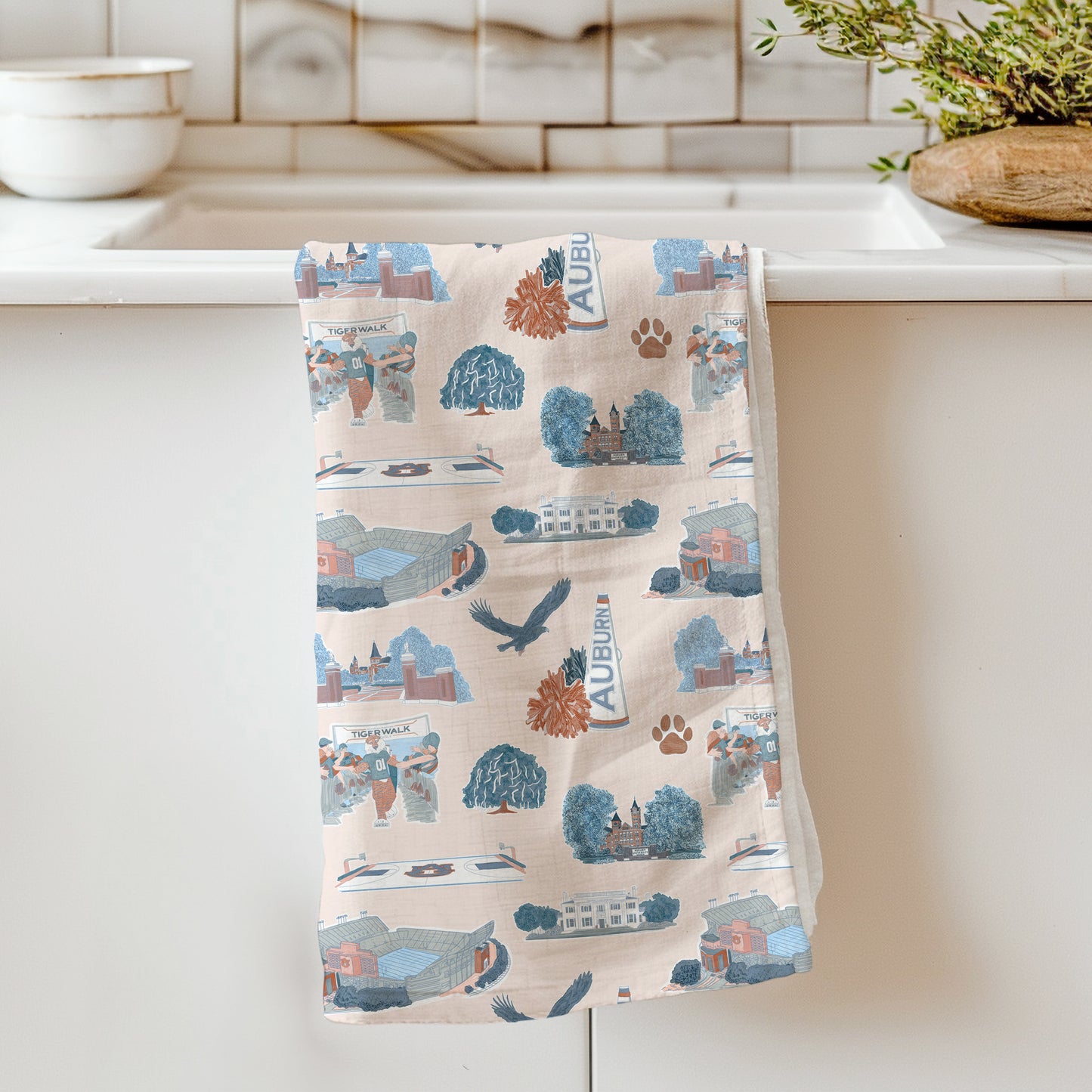 Auburn University Tea Towel