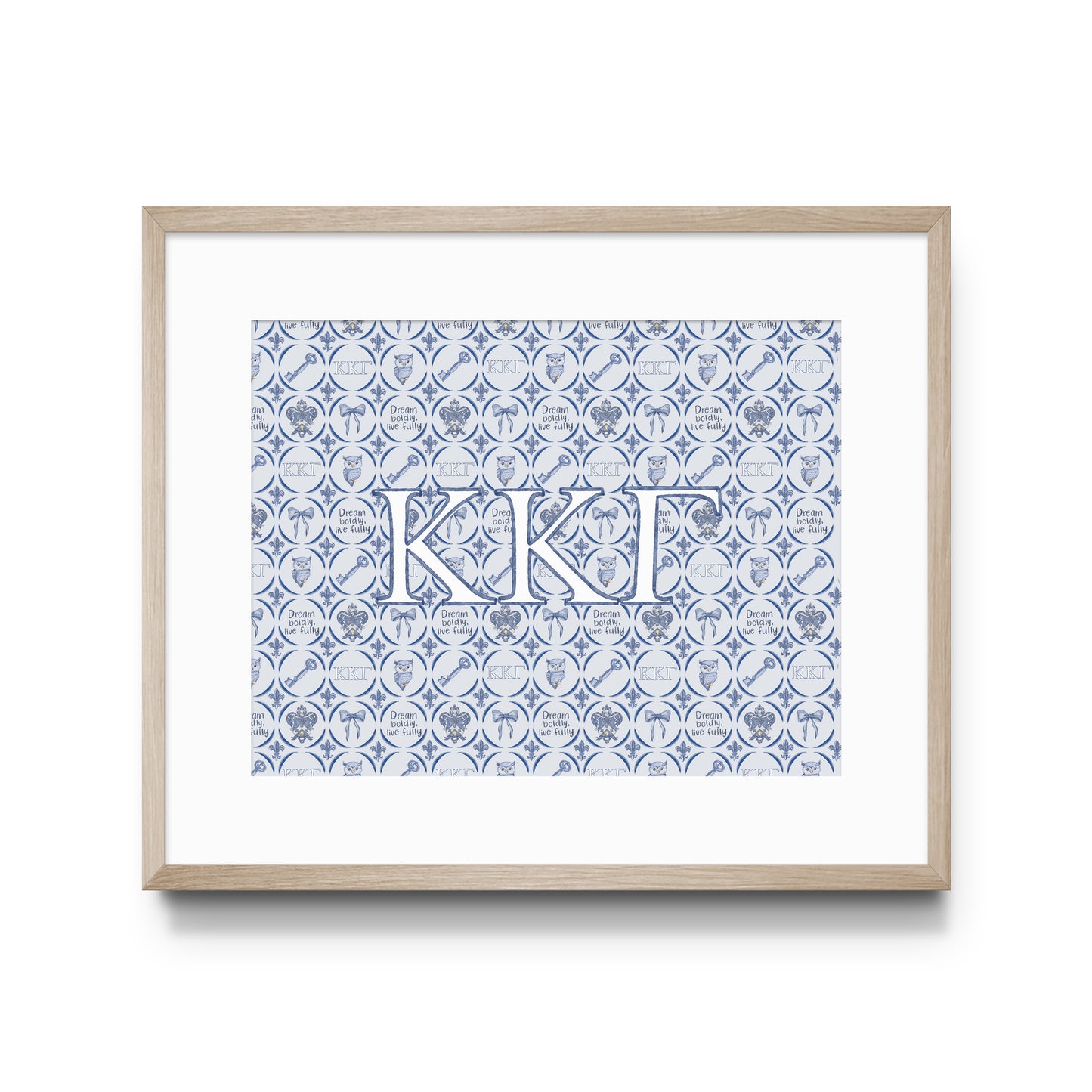 Kappa Kappa Gamma Art Print