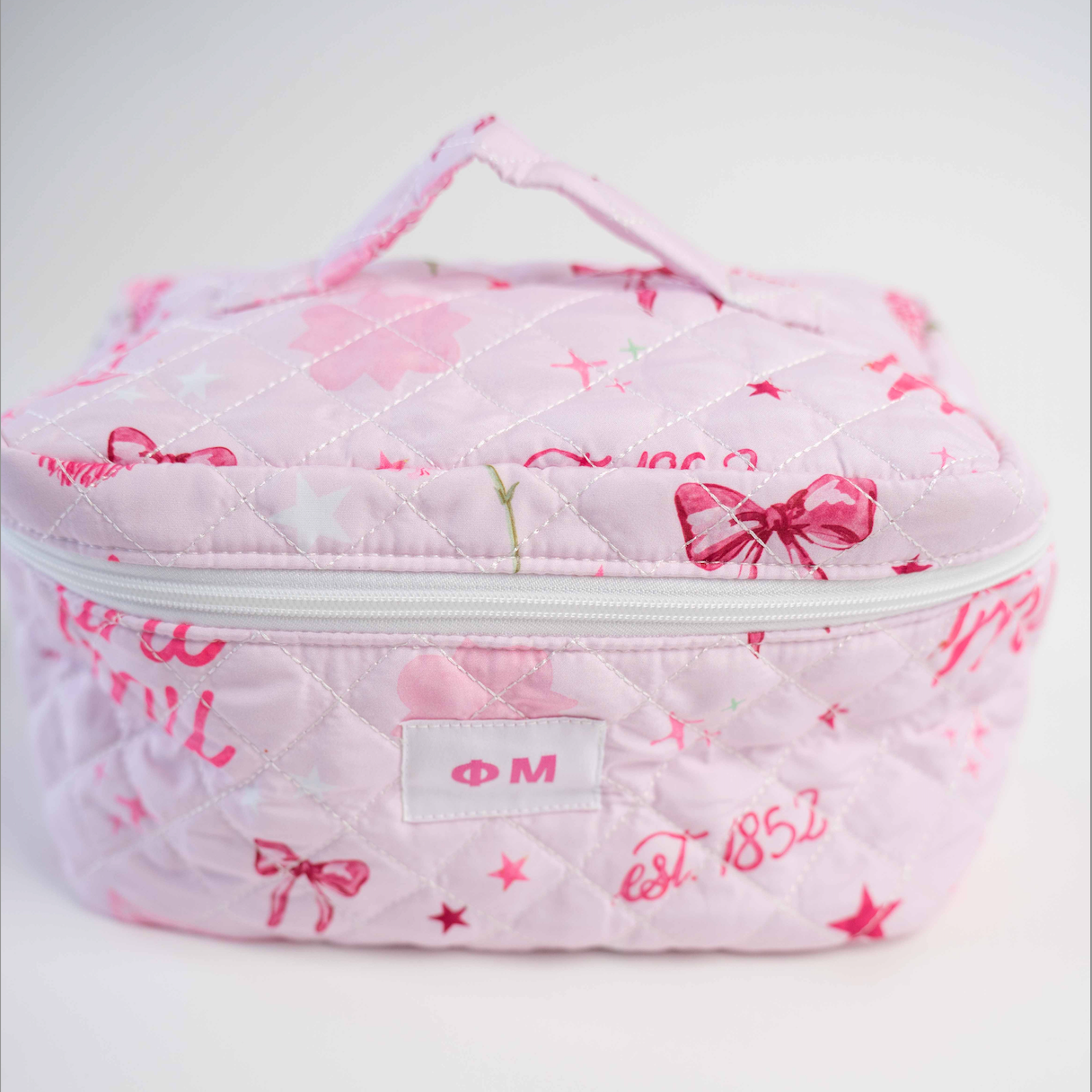 Phi Mu Make Up Toiletry Bag