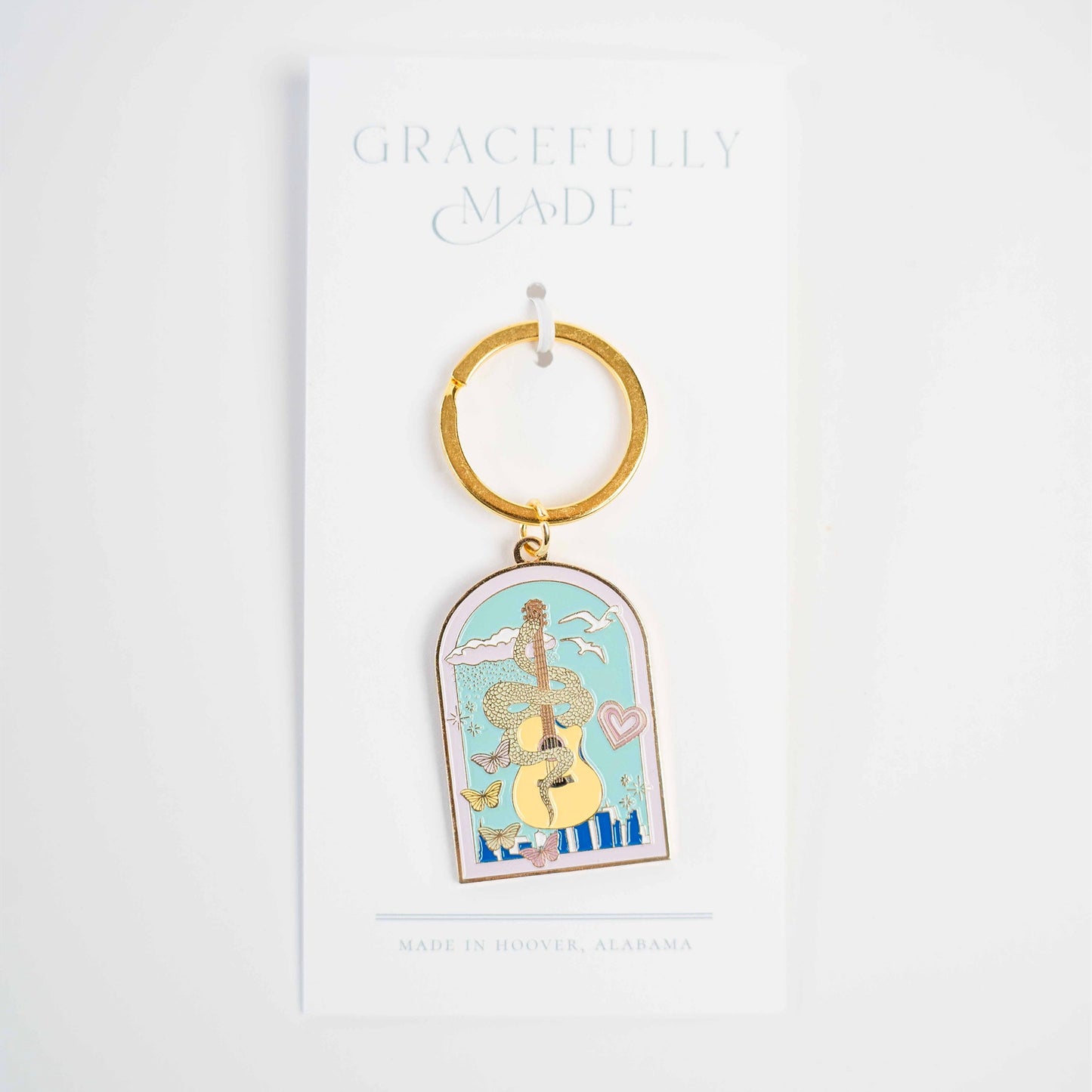 Enamel Eras Keychain