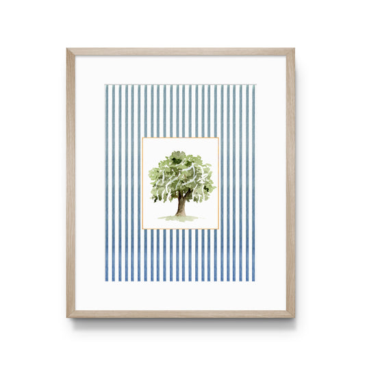 Auburn Toomer's Oak Striped Print