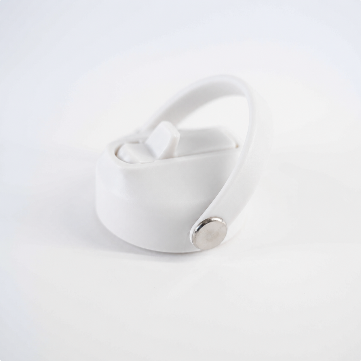 White 32oz Water Bottle Lid and Straw
