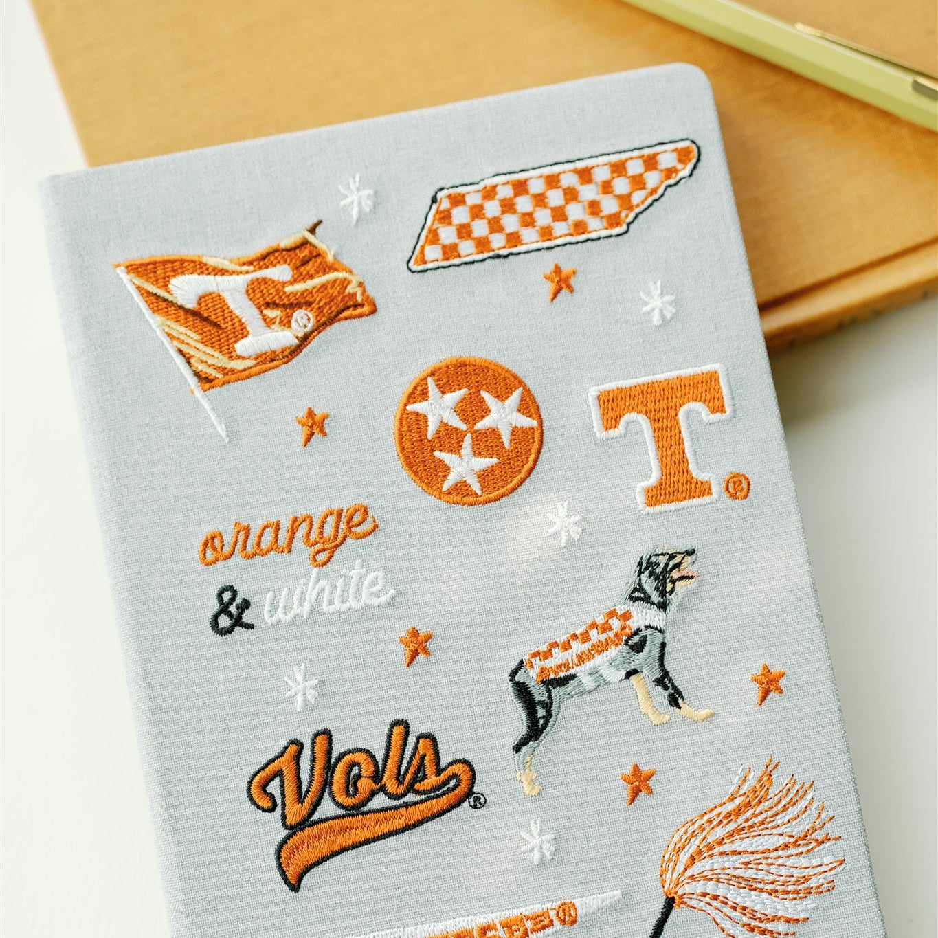 Embroidered University of Tennessee Hardcover Notebook