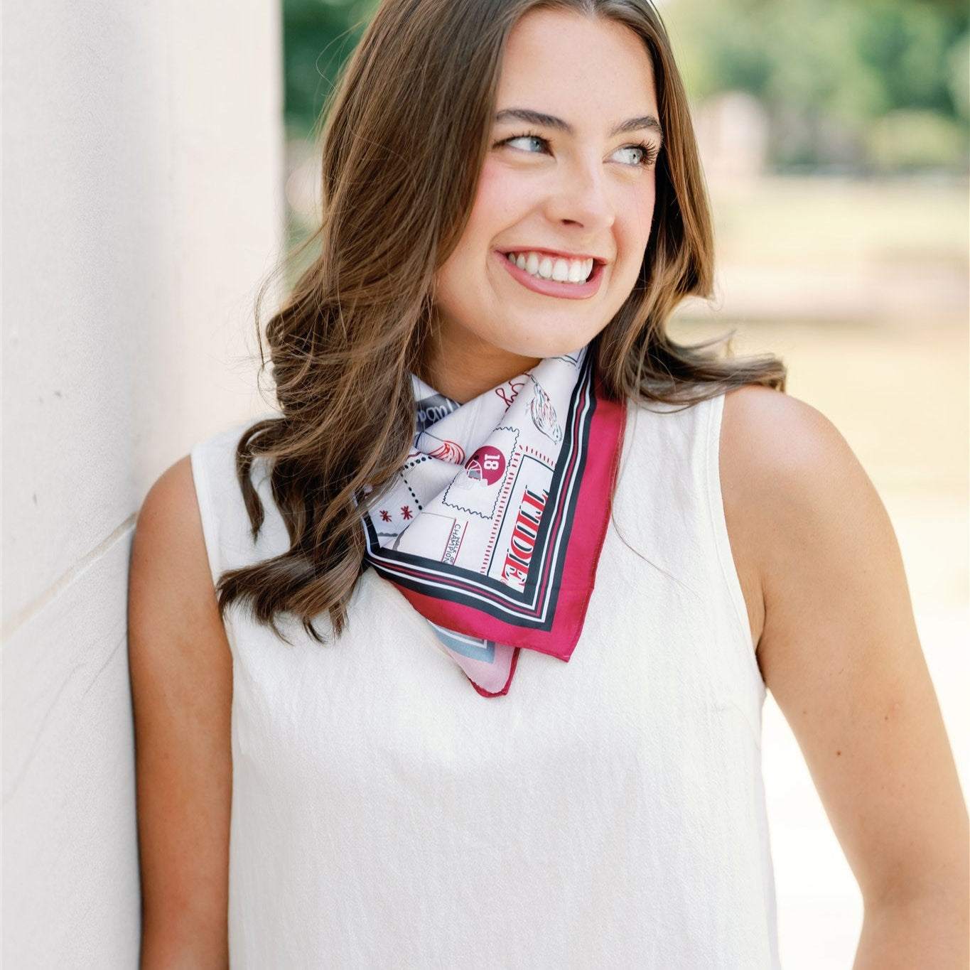 Alabama Silk Scarf