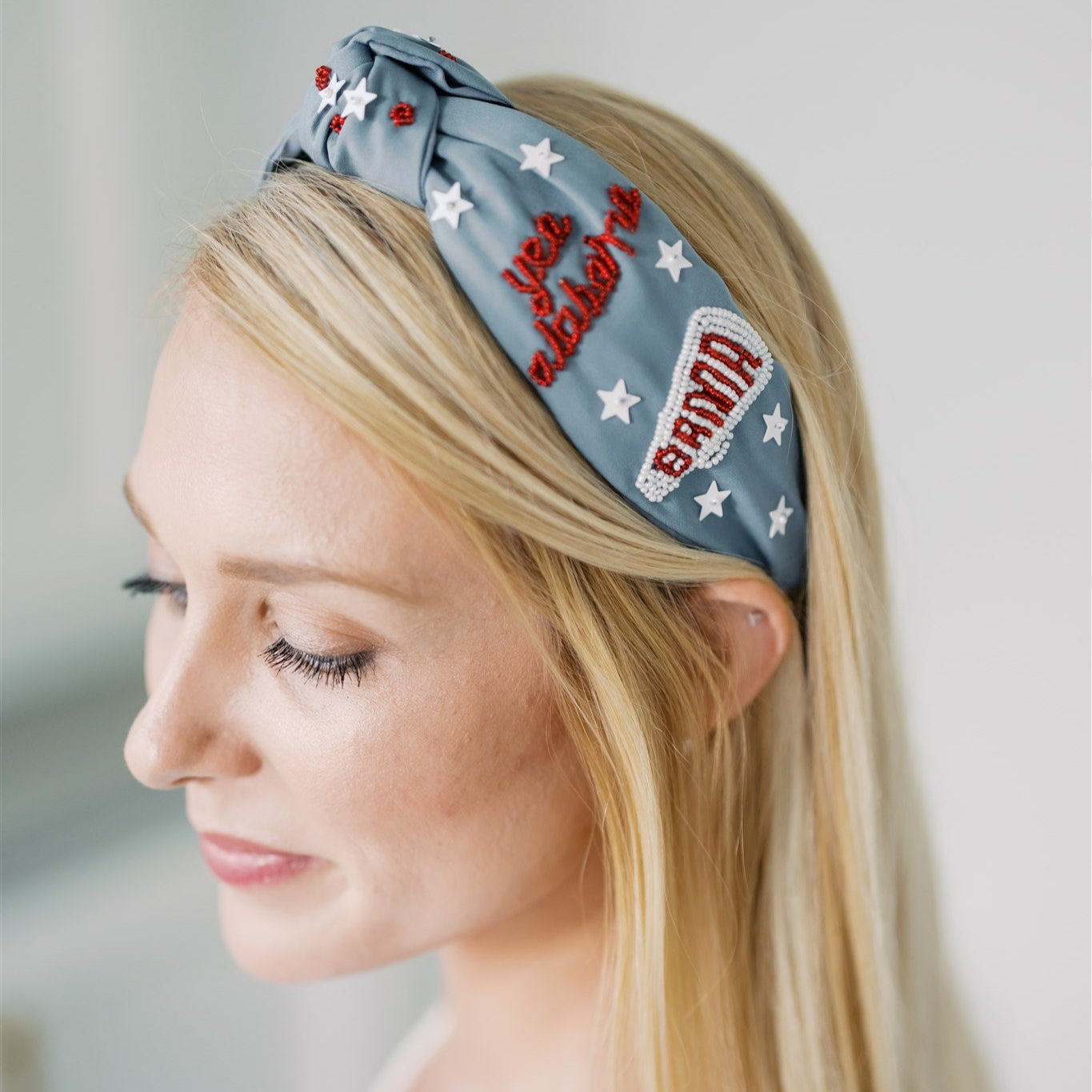 The University of Alabama Beaded Headband
