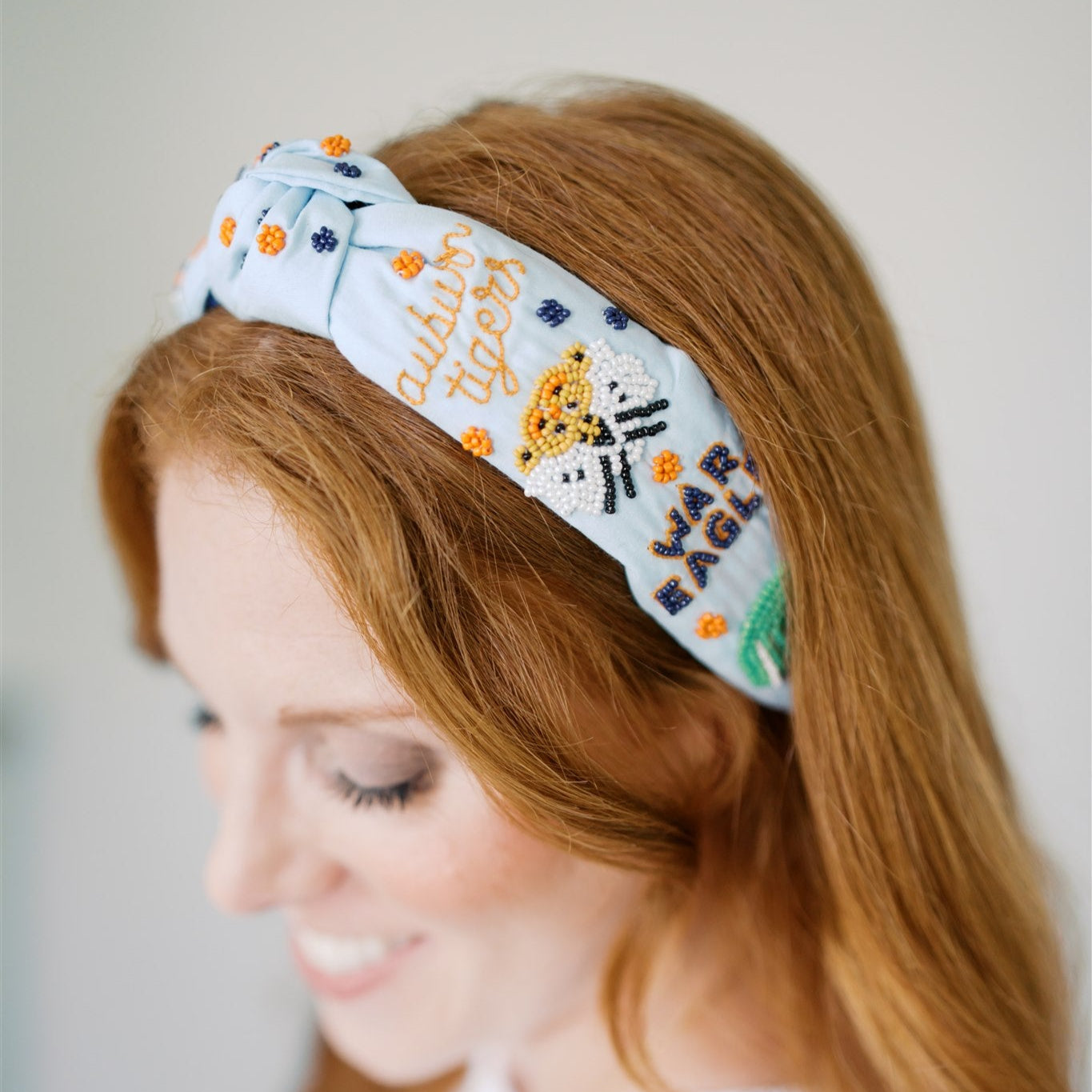 Auburn University Beaded Headband