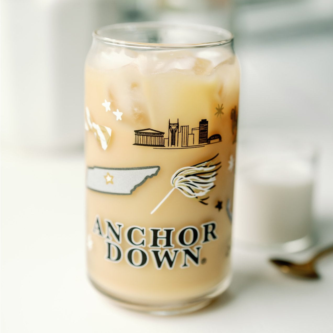 Vanderbilt University Glass Cup