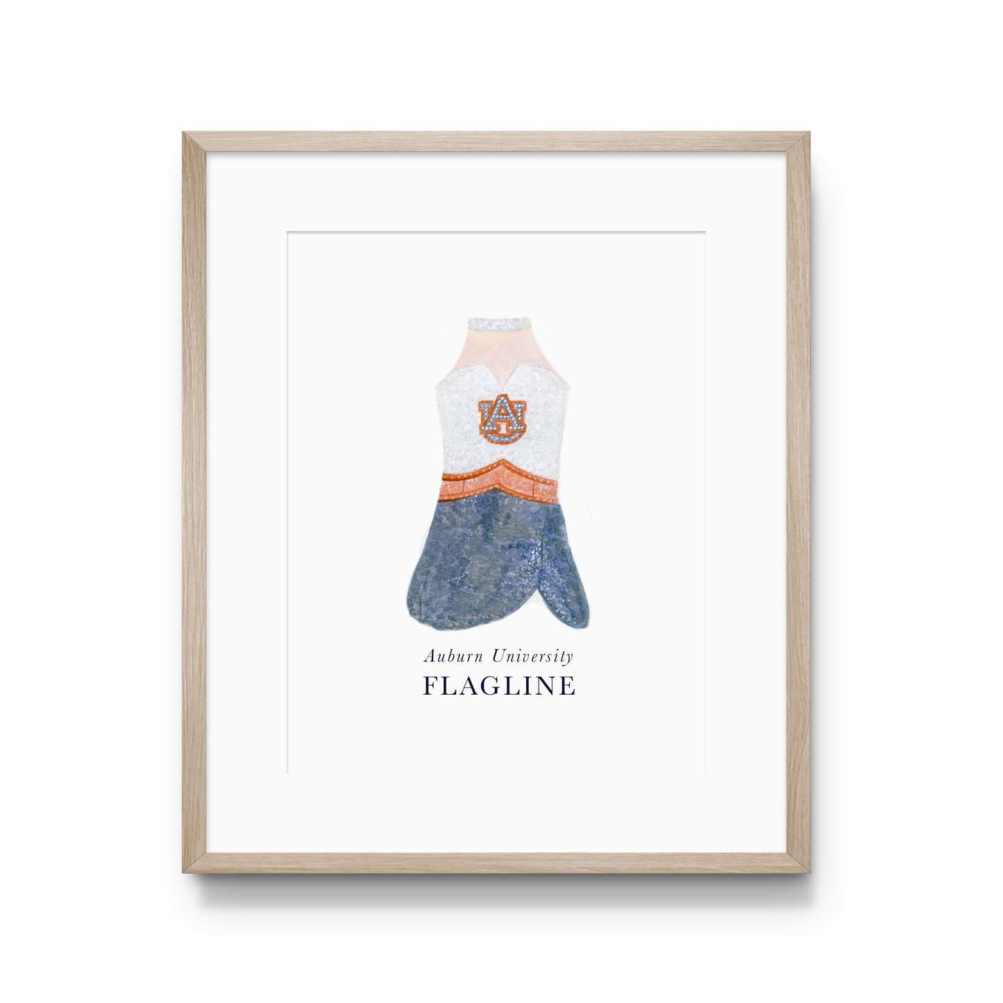 Tiger Eyes Flag Uniform Print