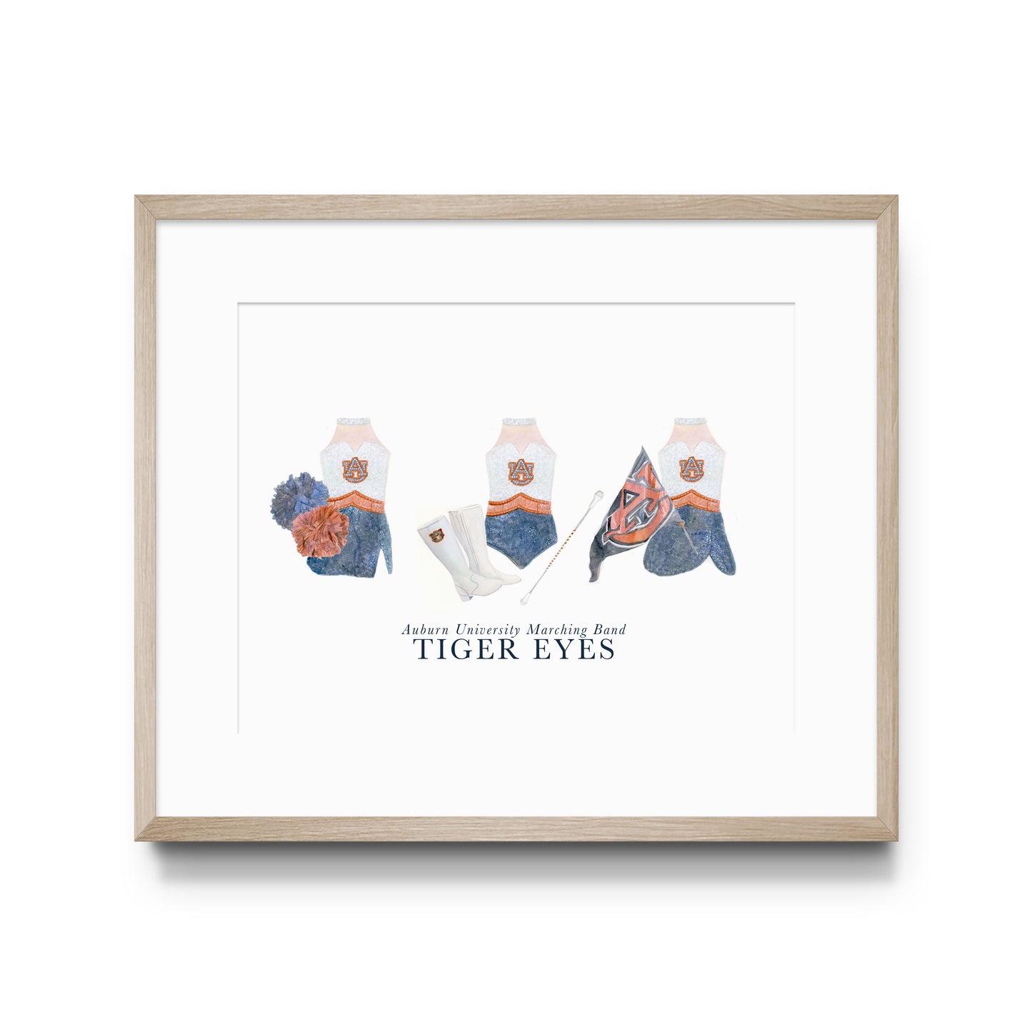 Tiger Eyes Uniform Print