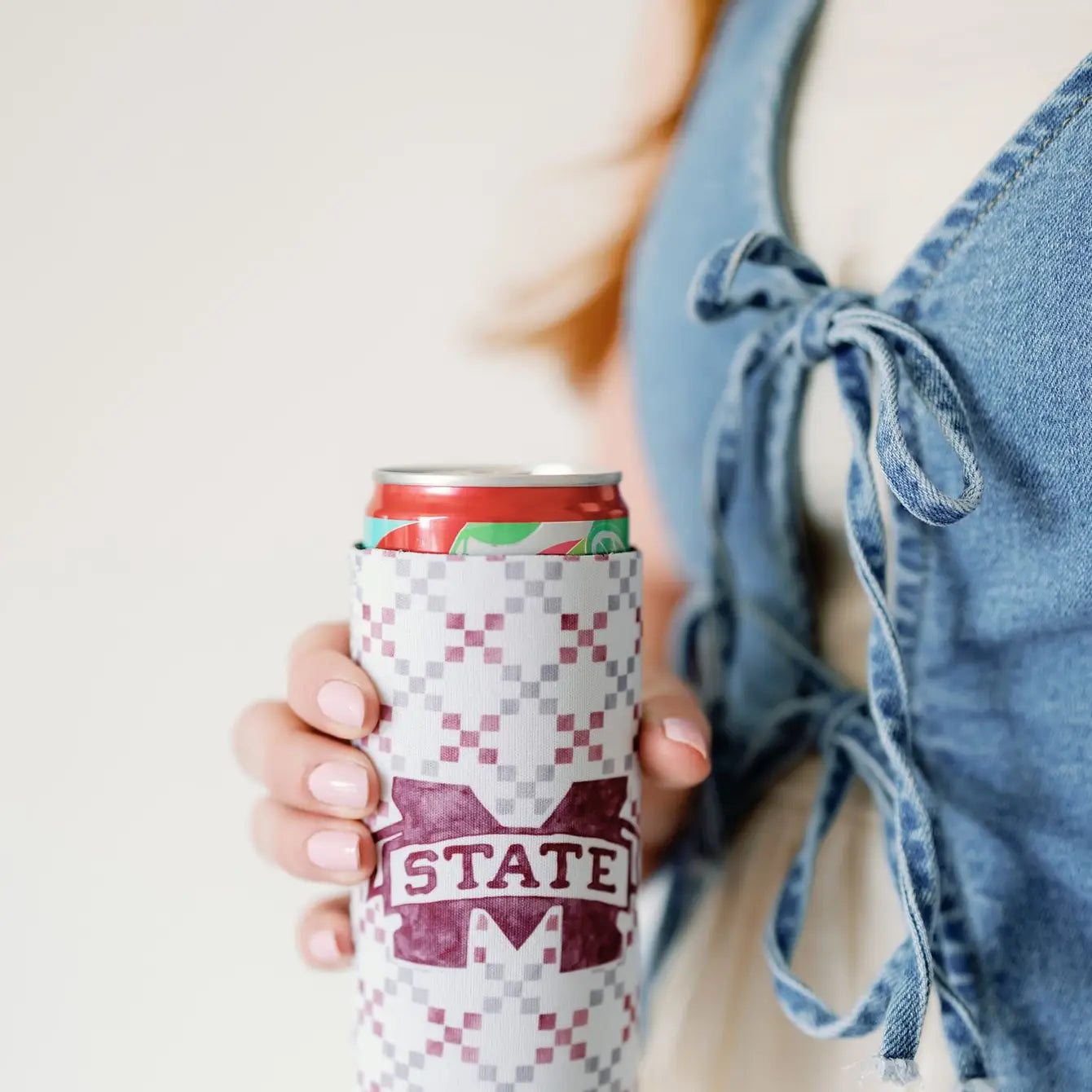 Mississippi State University Skinny Koozie