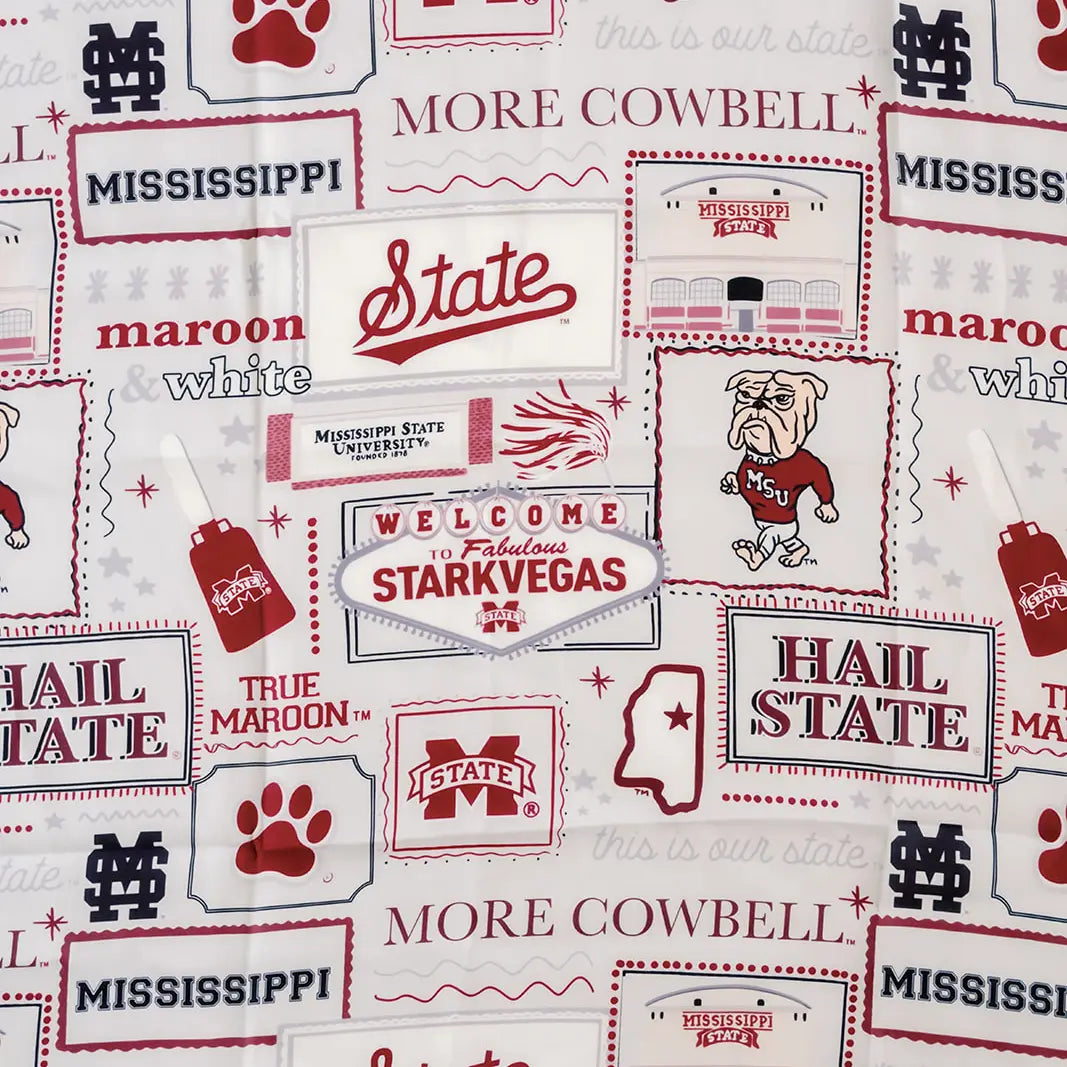 Mississippi State University Silk Scarf
