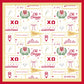 Chi Omega Silk Scarf