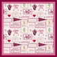 Alpha Phi Silk Scarf