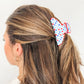 Red, White & Blue Scalloped Claw Clip