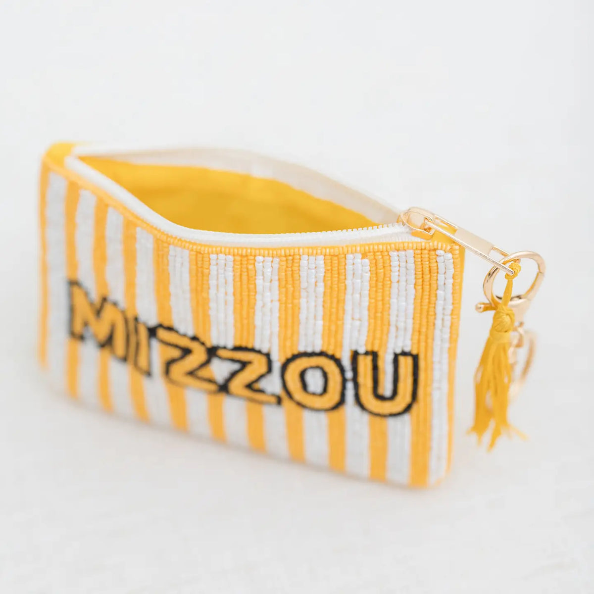University of Missouri Beaded Coin Purse