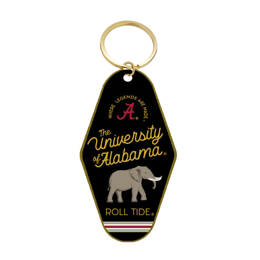 University of Alabama Enamel Keychain