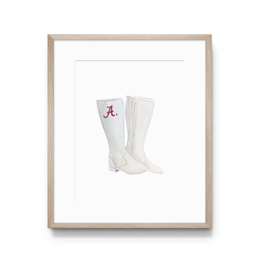 Crimsonette Majorette Boots Print