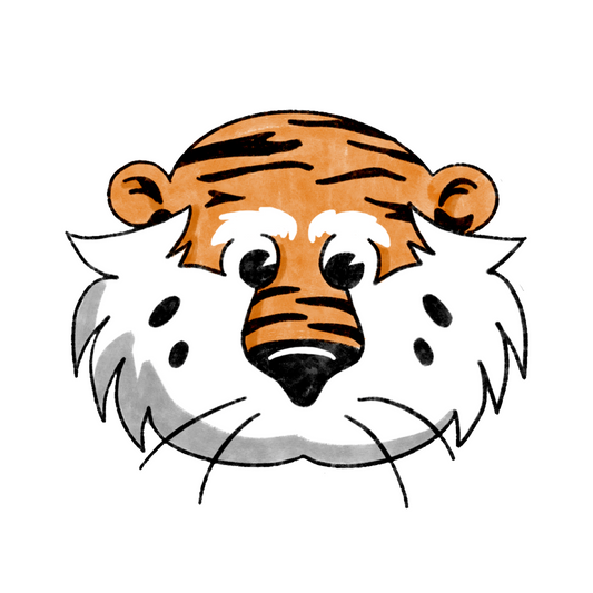 Aubie sticker