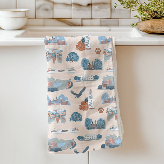 Auburn University Tea Towel