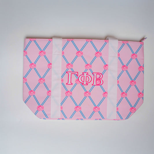 201 - Gamma Phi Beta Lattice Tote