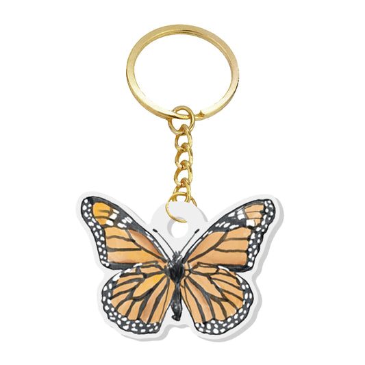 Acrylic Butterfly Keychain