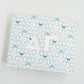 Art print with 'Do Good' and Delta Gamma Greek letters on a light blue background