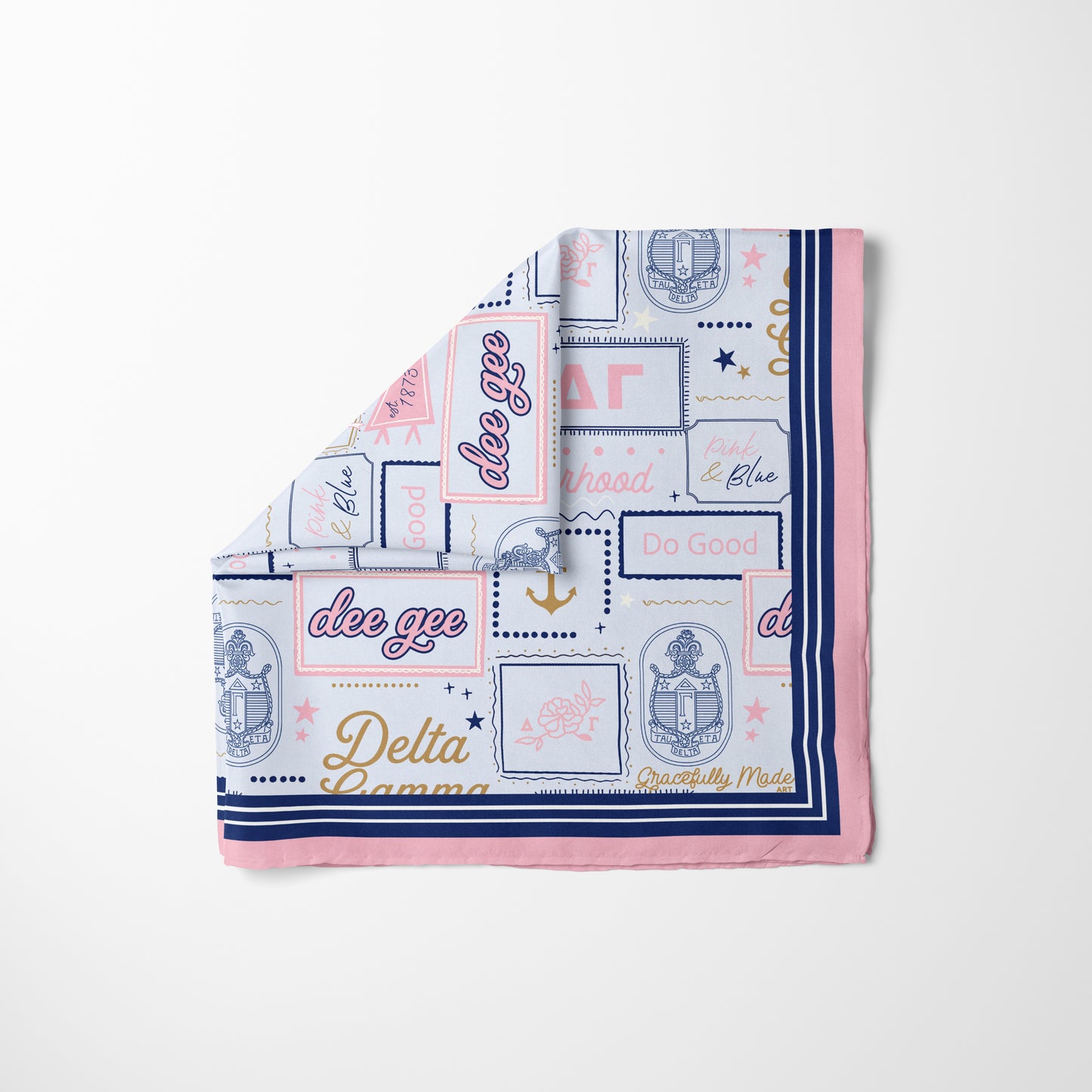 Delta Gamma Silk Scarf