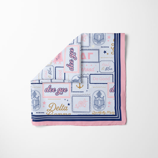 Delta Gamma Silk Scarf