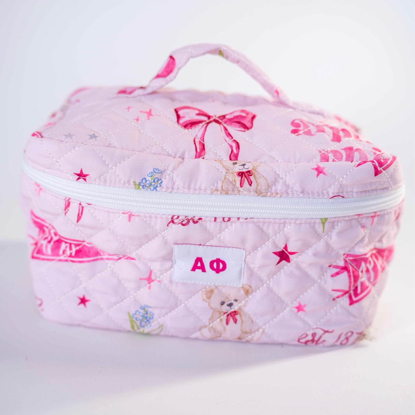 Alpha Phi Make Up Toiletry Bag