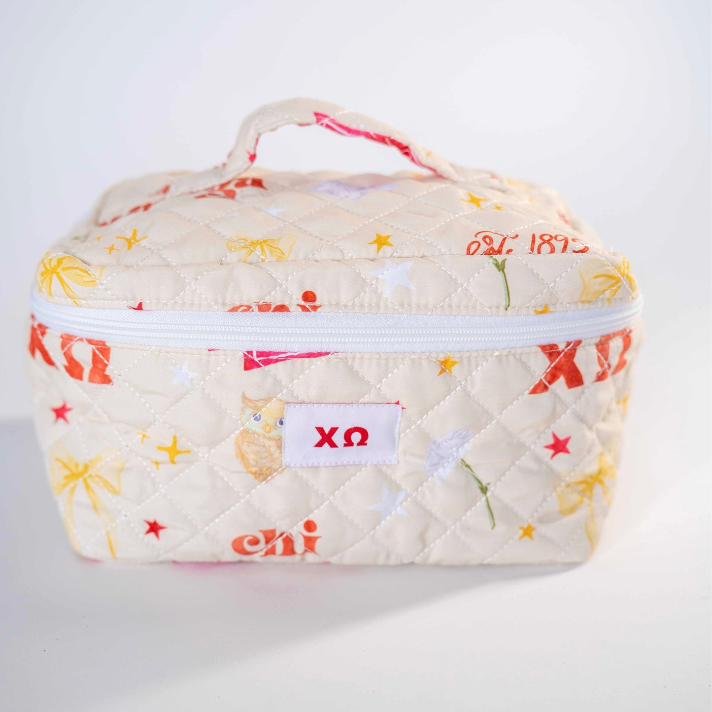 Chi Omega Make Up Toiletry Bag