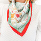 Alpha Gamma Delta Silk Scarf