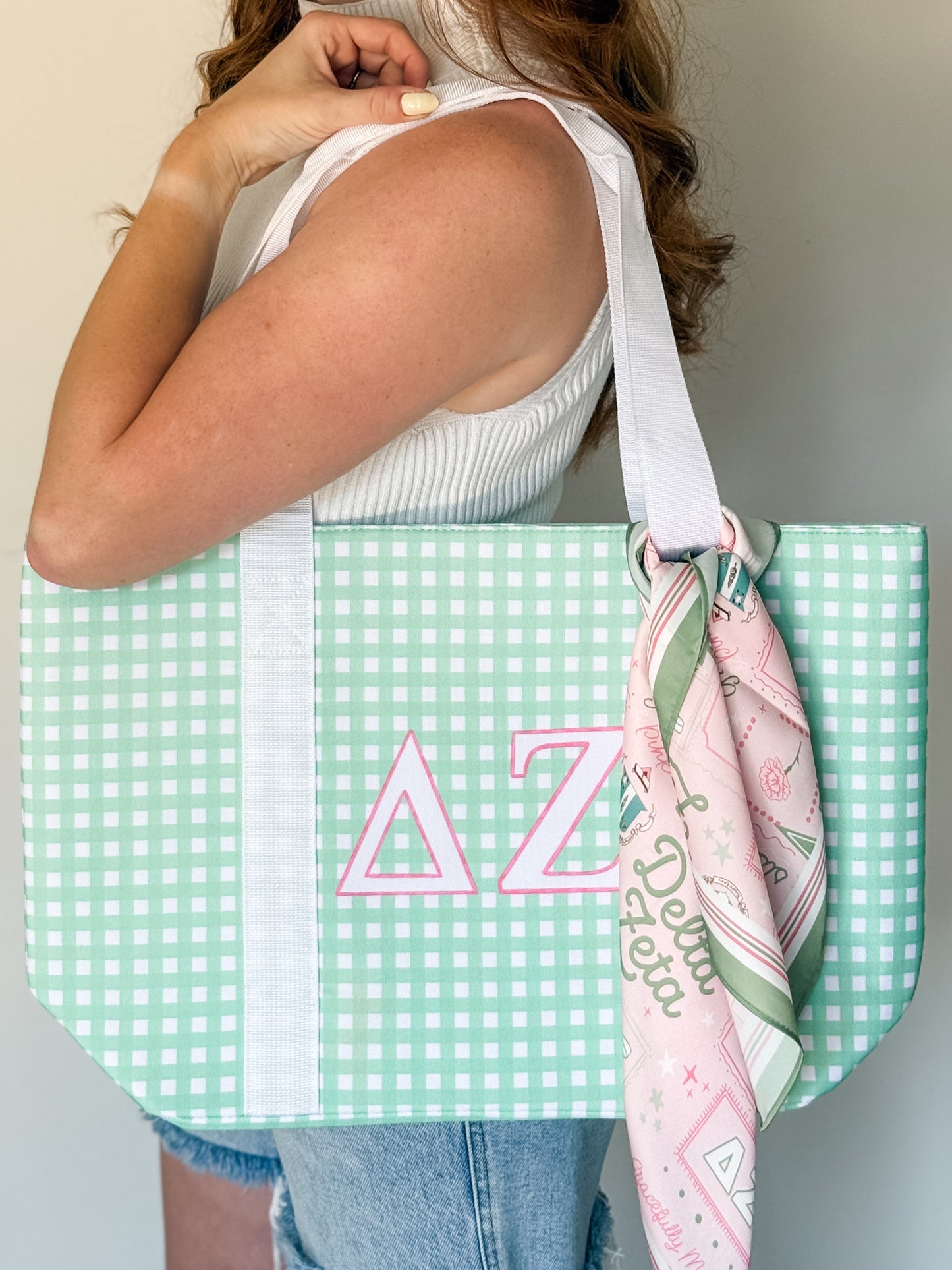 Delta Zeta Silk Scarf