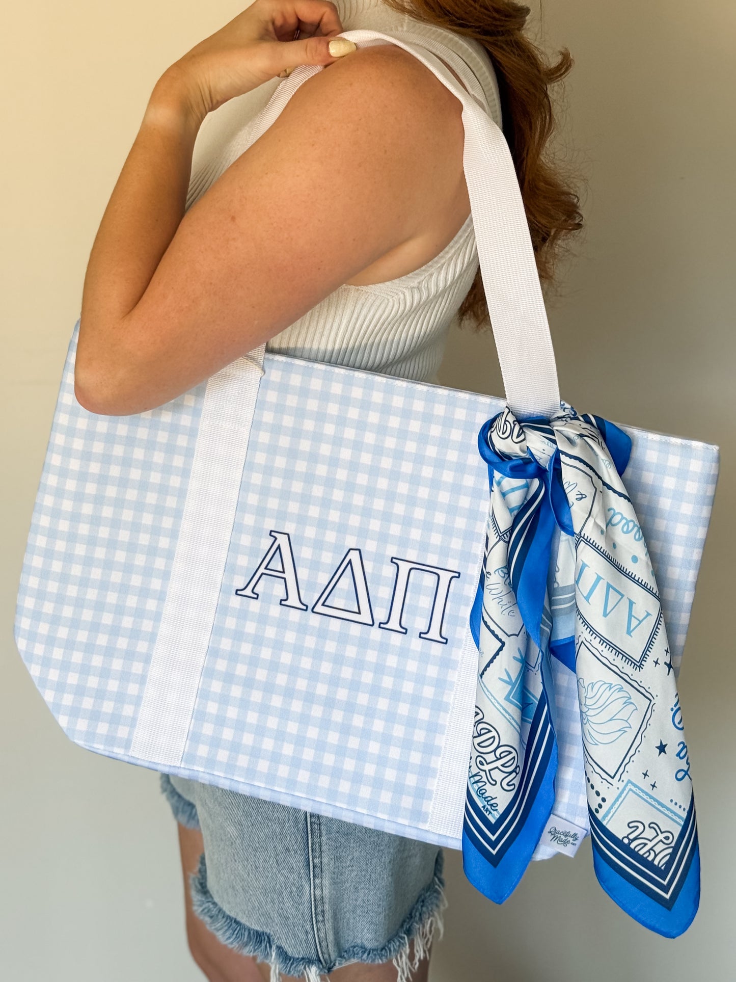 Alpha Delta Pi Silk Scarf