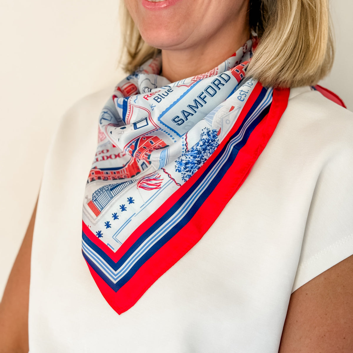 Samford University Silk Scarf