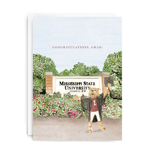 Mississippi State Graduation Greeting Card