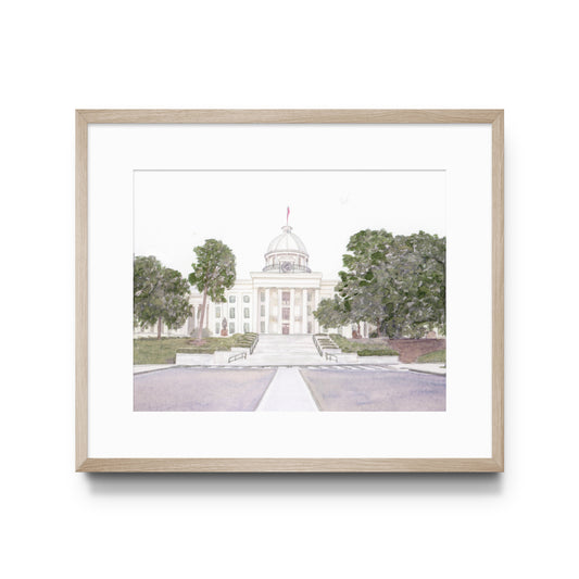 Alabama State Capitol Building Print
