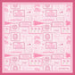 Phi Mu Silk Scarf