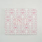 Art print with circular pattern and Phi Sigma Rho Greek letters on a white background.