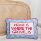 Ole Miss Needlepoint Pillow- Preorder