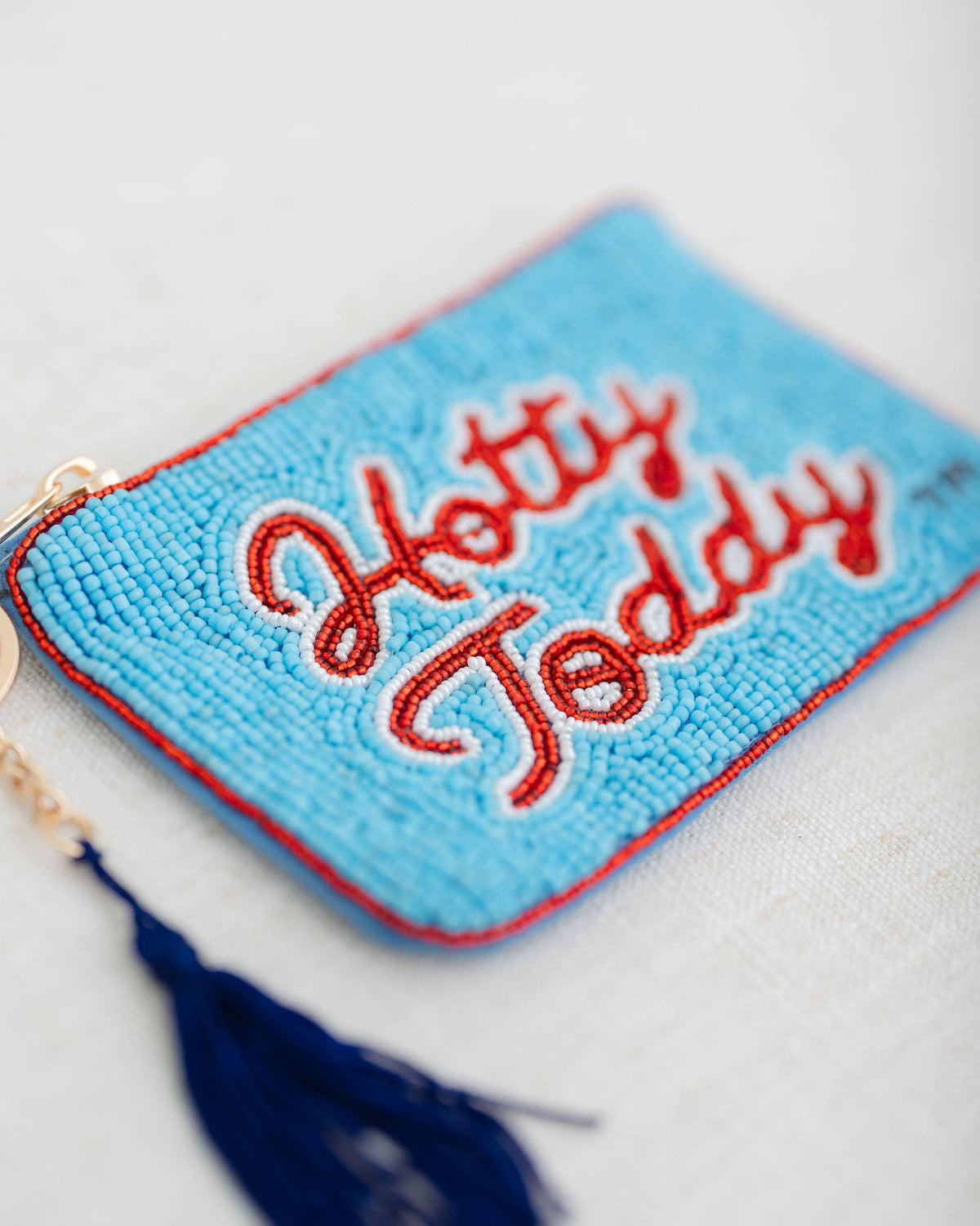 Ole Miss Beaded Coin Purse