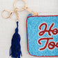 Ole Miss Beaded Coin Purse