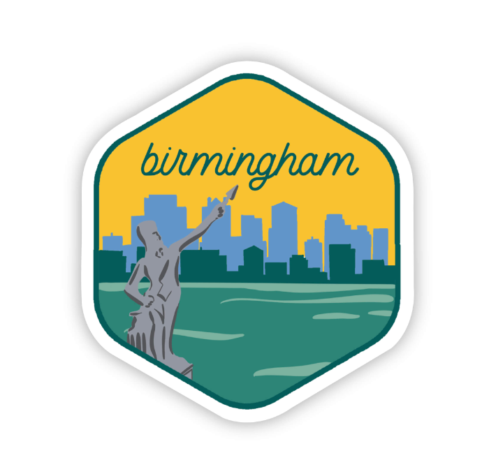 Birmingham Patch Sticker