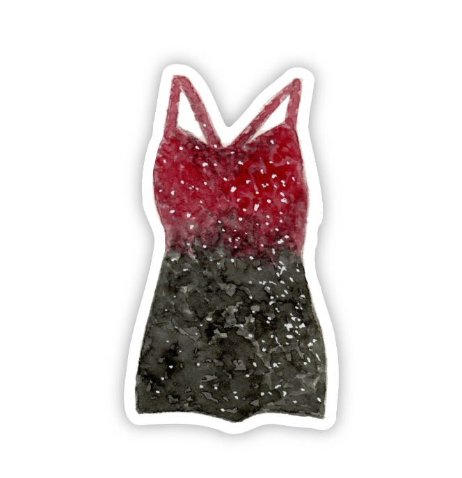 Taylor Swift Red Costume Sticker