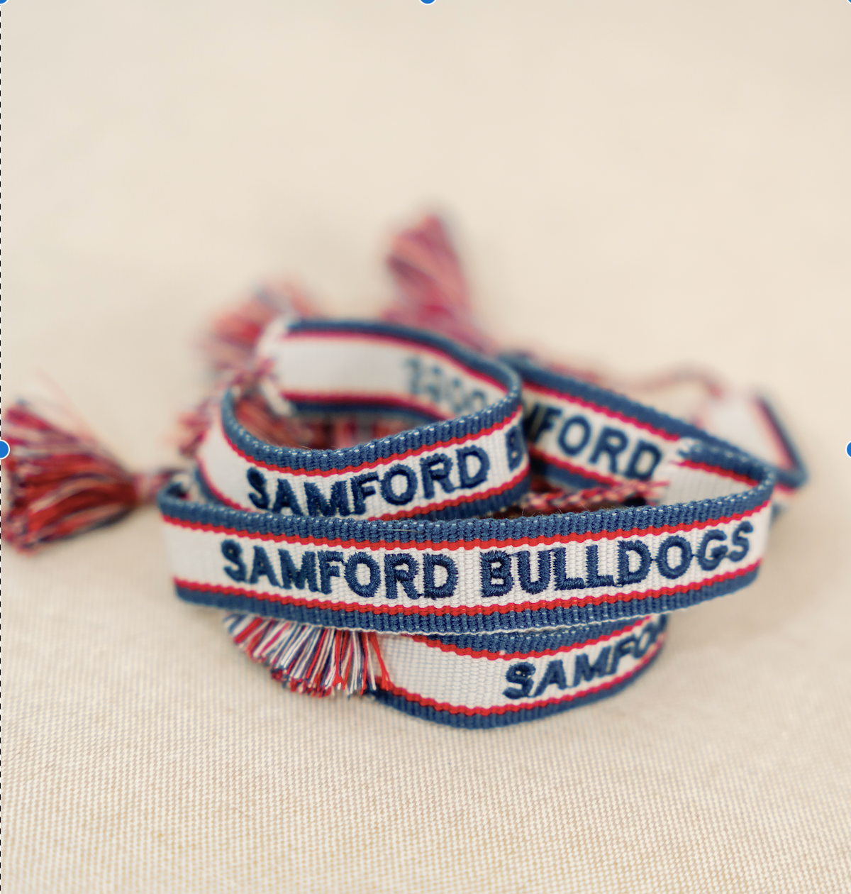 Samford University Woven Bracelet
