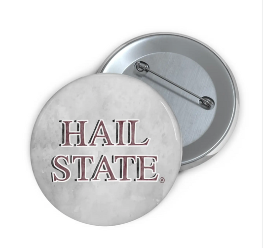 Mississippi State "Hail State" Game Day Button