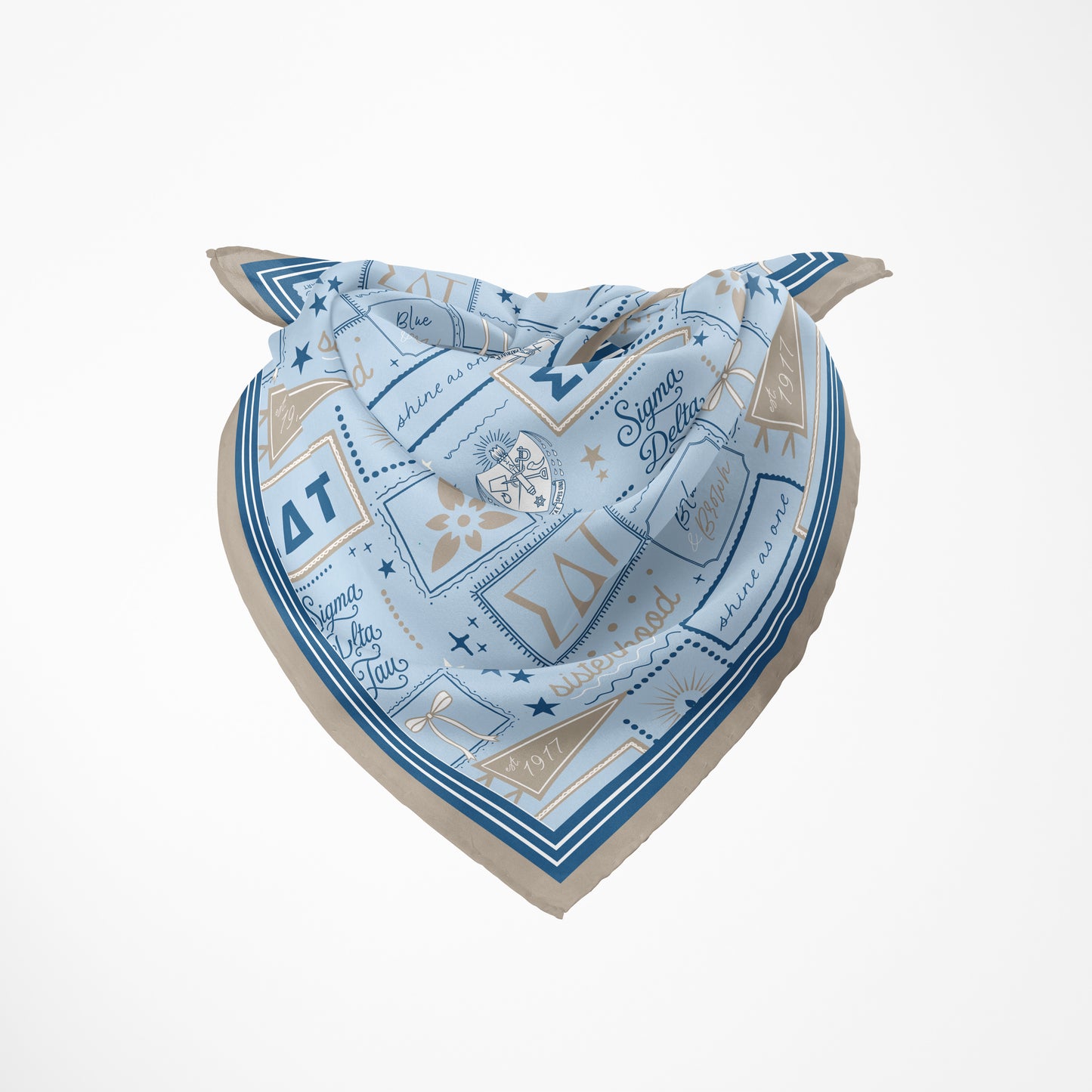 Sigma Delta Tau Silk Scarf
