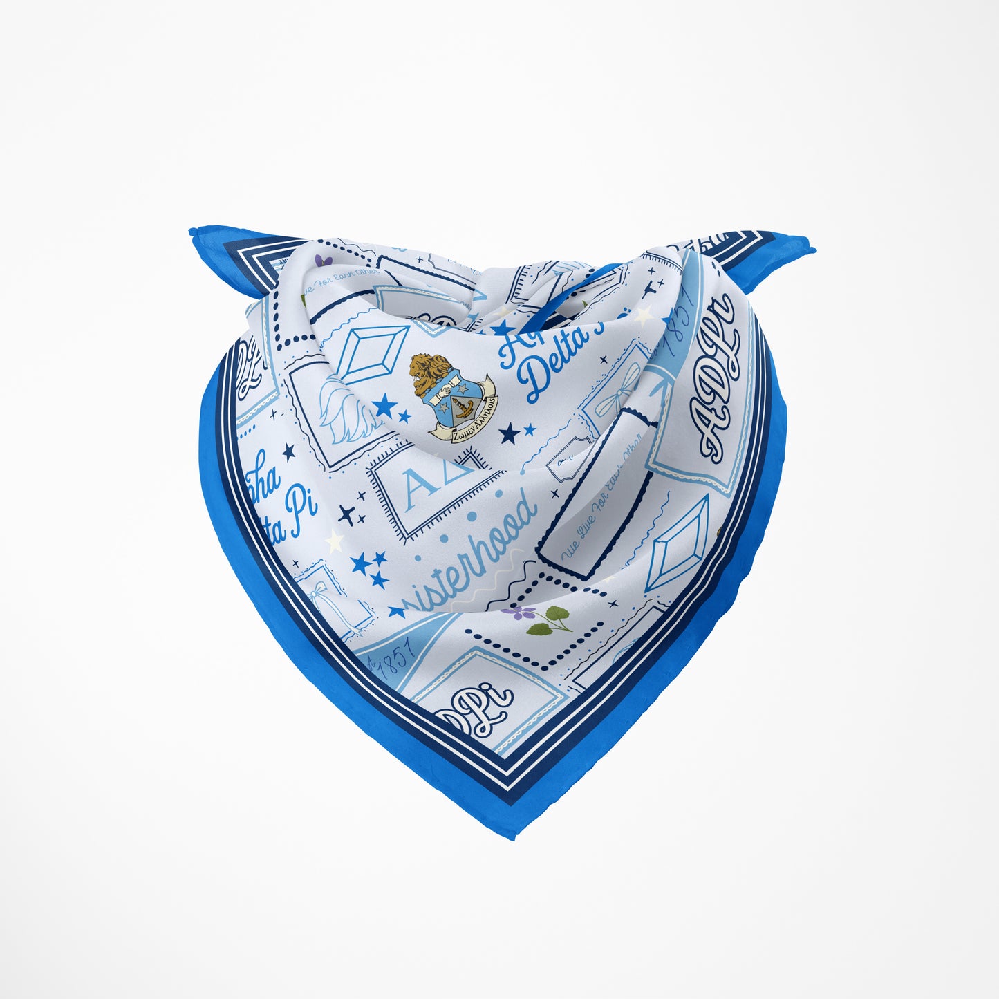 Alpha Delta Pi Silk Scarf