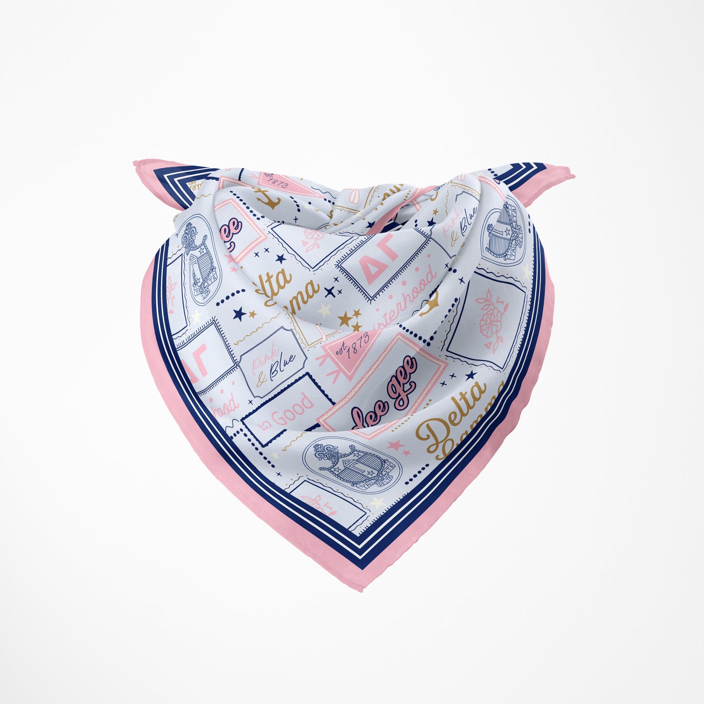 Delta Gamma Silk Scarf