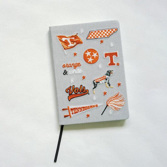 Embroidered University of Tennessee Hardcover Notebook